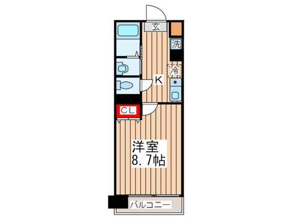 ア－バンコンフォ－ト堀江の物件間取画像